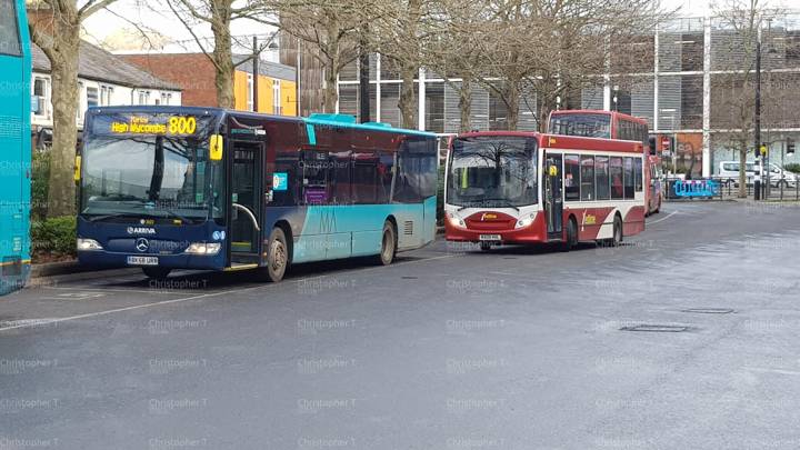 Image of Arriva Beds and Bucks vehicle 3923. Taken by Christopher T at 10.53.08 on 2022.02.14